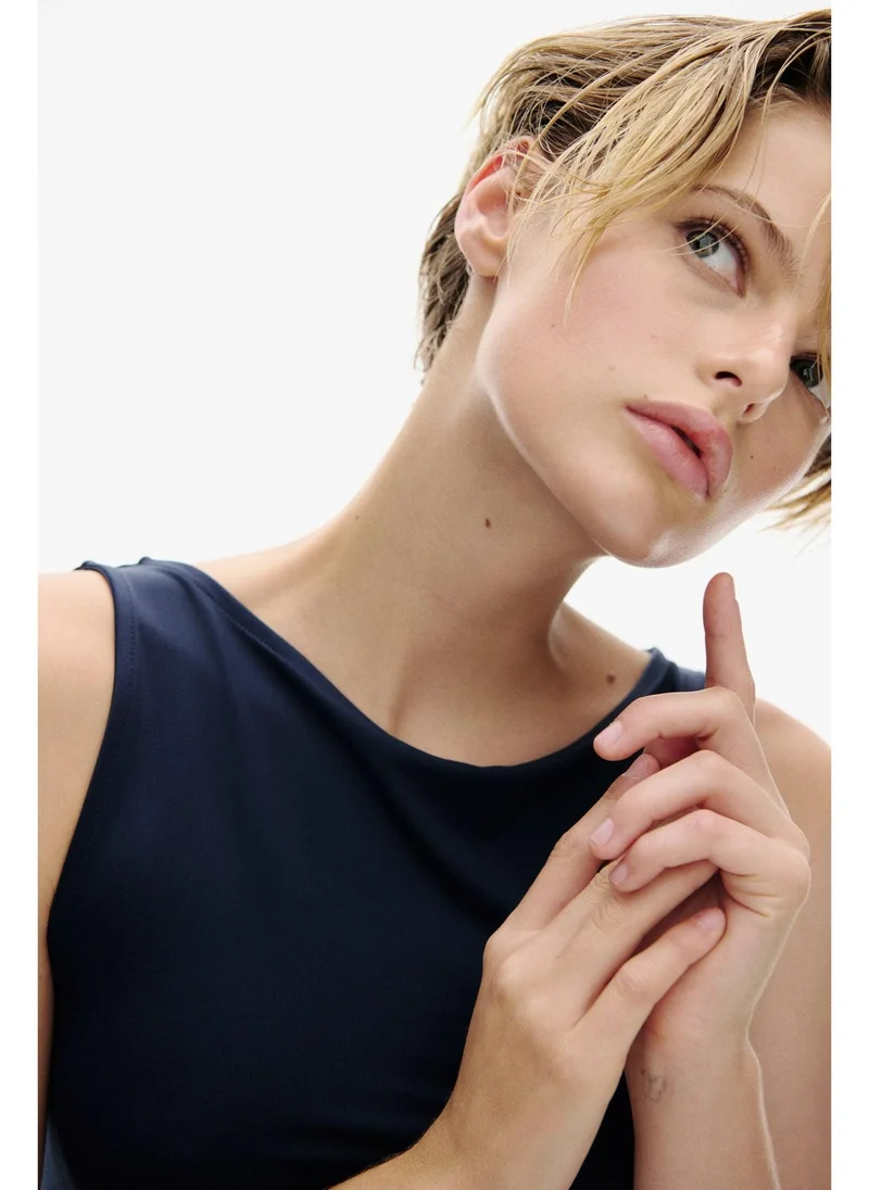 اتش اند ام Draped bodycon maxi dress