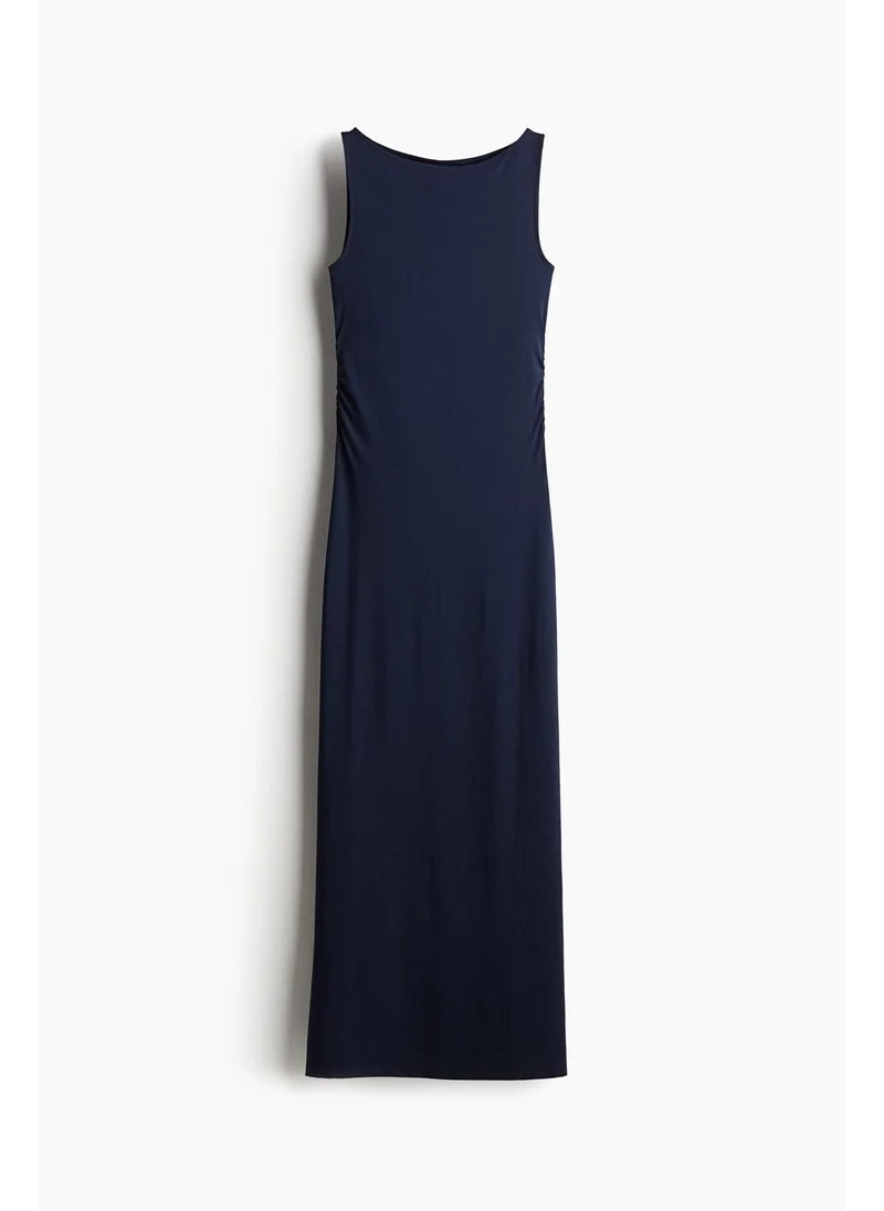 اتش اند ام Draped bodycon maxi dress