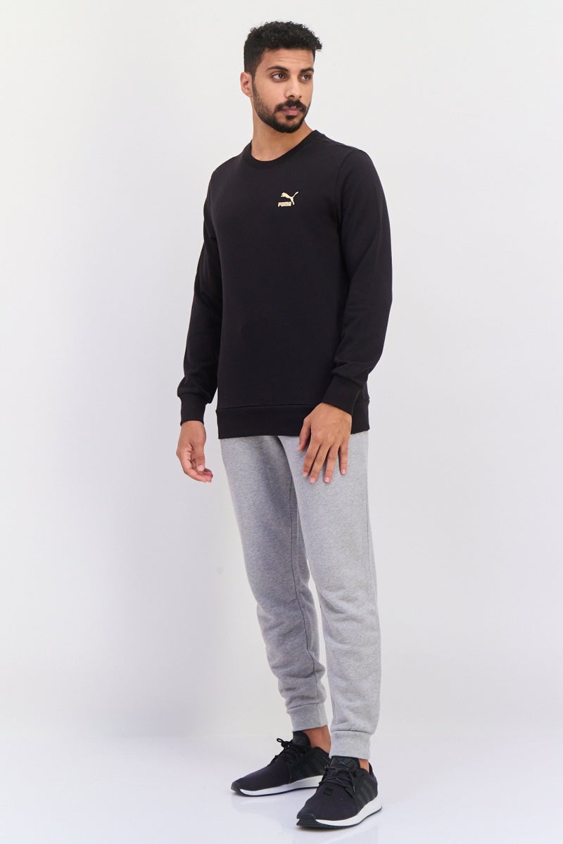 PUMA Men Sportswear Fit Training Sweatshirts, Black  - Image 4