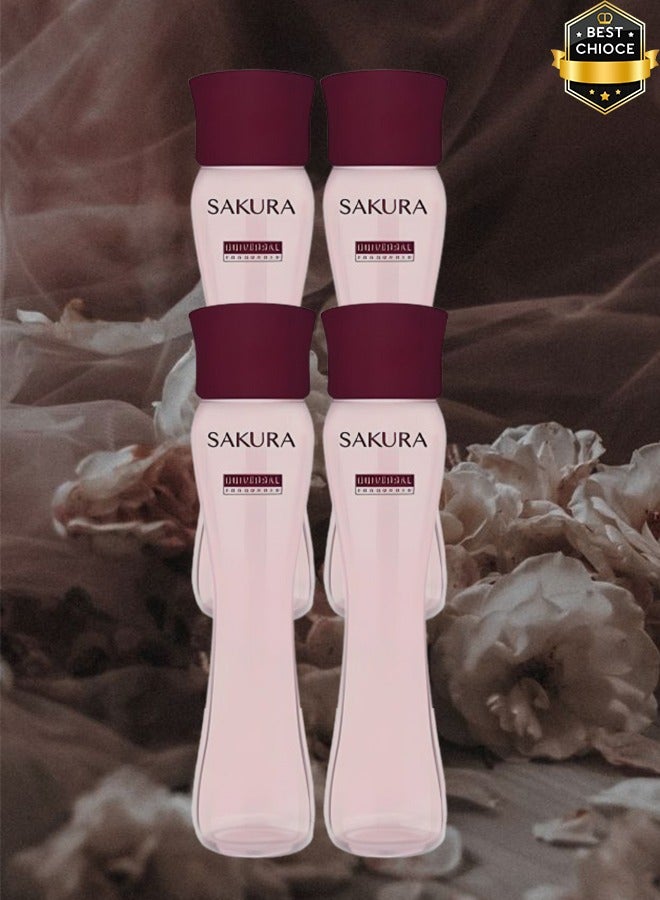 UNIVERSAL 4 Pieces Sakura Perfume 100ml EDT - Image 1