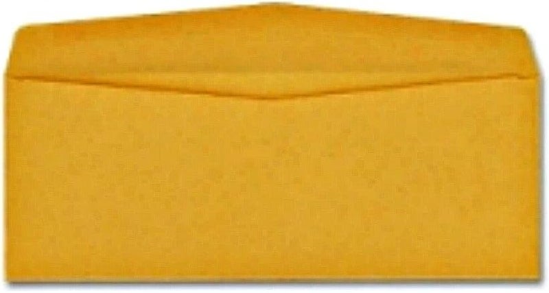 12 434 X 11 Brown Kraft Commercial Style Envelopes 28 Lb  25 Envelopes Per Pack