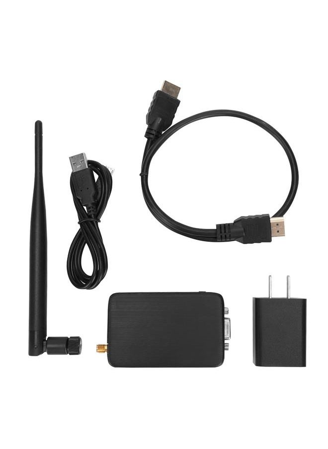 Thoraya - NC-812-16HV Wireless Mirascreen VGA HDMI Dual Port Receiver Miracast - Image 1