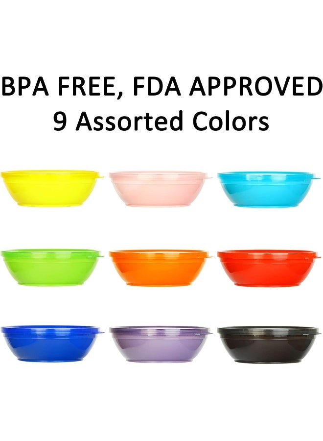 Youngever 18 Sets 8 ounce Kids Bowls with Lids - Image 3