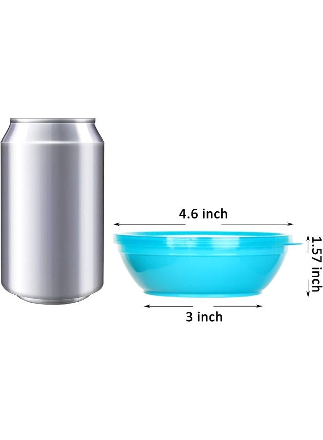 Youngever 18 Sets 8 ounce Kids Bowls with Lids - Image 2