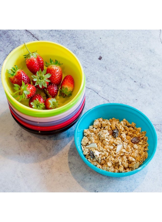 Youngever 18 Sets 8 ounce Kids Bowls with Lids - Image 4