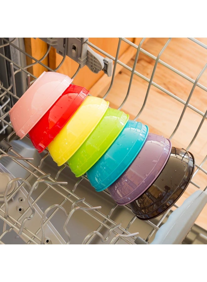 Youngever 18 Sets 8 ounce Kids Bowls with Lids - Image 5