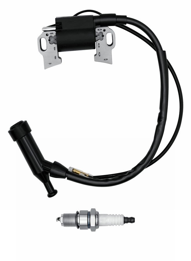 STRONGTHIUM Ignition Coil + Spark Plug for Honda GX240 GX270 GX340 GX390 Predator 301cc 420cc 8.0 9.0 11.0 13.0 Hp Engines - Image 1