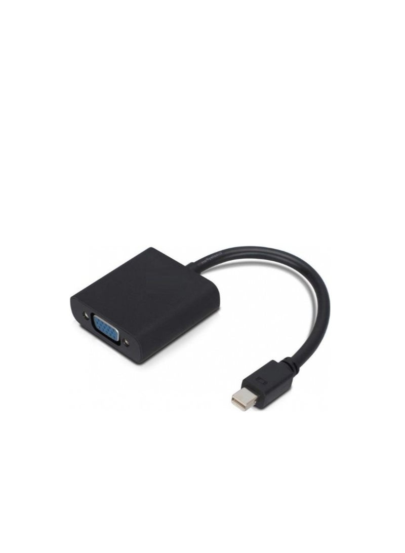 FUJISHKA Mini DisplayPort to VGA Adapter – Blsck – 1080p – Mini DP to VGA Converter - Image 4