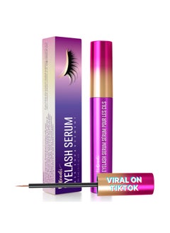 Eyelash Serum for Lash Growth for Women Natural Lash Serum for Longer Fuller Healthier Lashes  Vegan  CrueltyFree Eyelash Enhancer for Sensitive Eyes