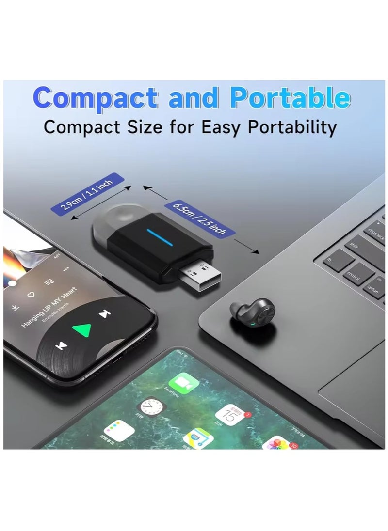 2 In 1 Mini Carplay Wireless Adapter Seamless Integration Android Auto For Apple USB Type-C Dongle In Universal Car
