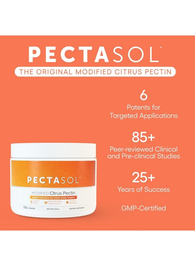 EcoNugenics PectaSol Modified Citrus Pectin - 150g Powder - Total-Body Health Supplement to Support The Heart, Immune System, Inflammation Response & Healthy Aging + Maintain Healthy Galectin-3 Levels - Image 2