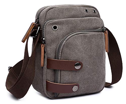 Collsants Mini Crossbody Bags for Women and Men Small Purses and Handbags Travel Purse Canvas Shoulder Purse Bag - Image 1