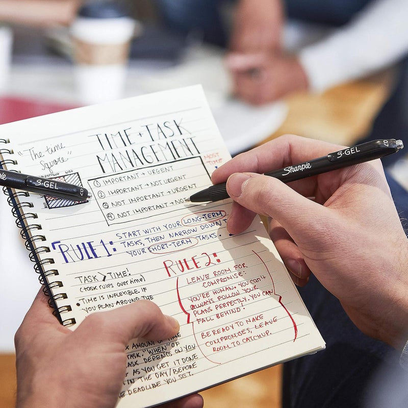 Sharpie أقلام شاربى SGel جل رفيعة 0.38 مم سوداء 4 عد - Image 5