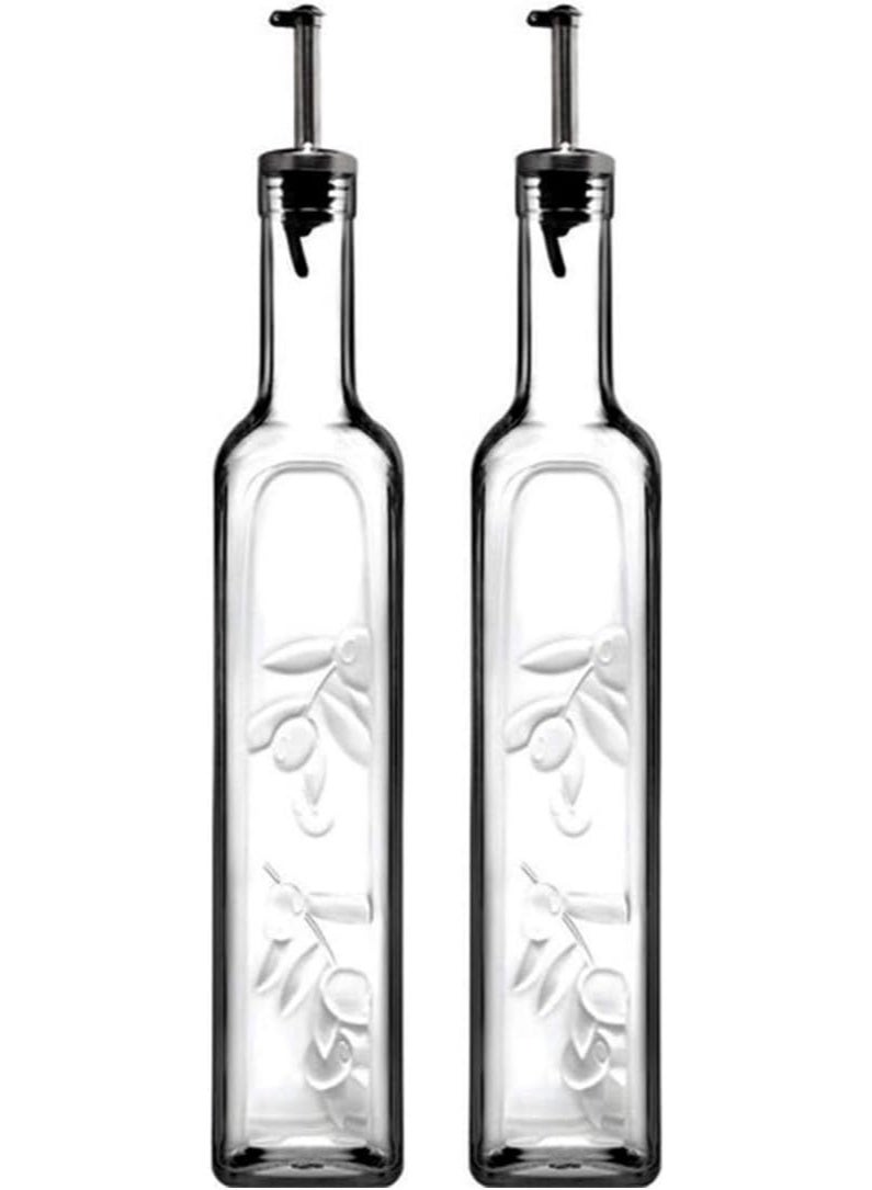 AKDC Pasabahce 1077366 HOMEMADE OIL VINEGAR 500cc 2PC ST GB - Image 2