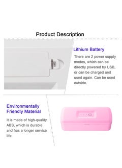 Excefore Mini Sterilizer, UV Bactericidal Lamp, Sterilizing box for Phones Glasses Jewelry Headphone key Pacifier, Portable Hand Held Germicidal Underwear Sterilizer, Emitting 265nm Ultraviolet Shortwave  - Image 5
