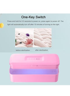 Excefore Mini Sterilizer, UV Bactericidal Lamp, Sterilizing box for Phones Glasses Jewelry Headphone key Pacifier, Portable Hand Held Germicidal Underwear Sterilizer, Emitting 265nm Ultraviolet Shortwave  - Image 3