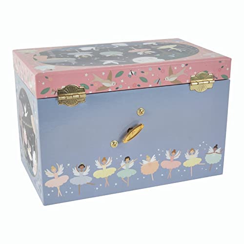 Floss Rock Floss & Rock 43P6389 Enchanted Musical Jewelry Box with 3 Drawers - Image 3