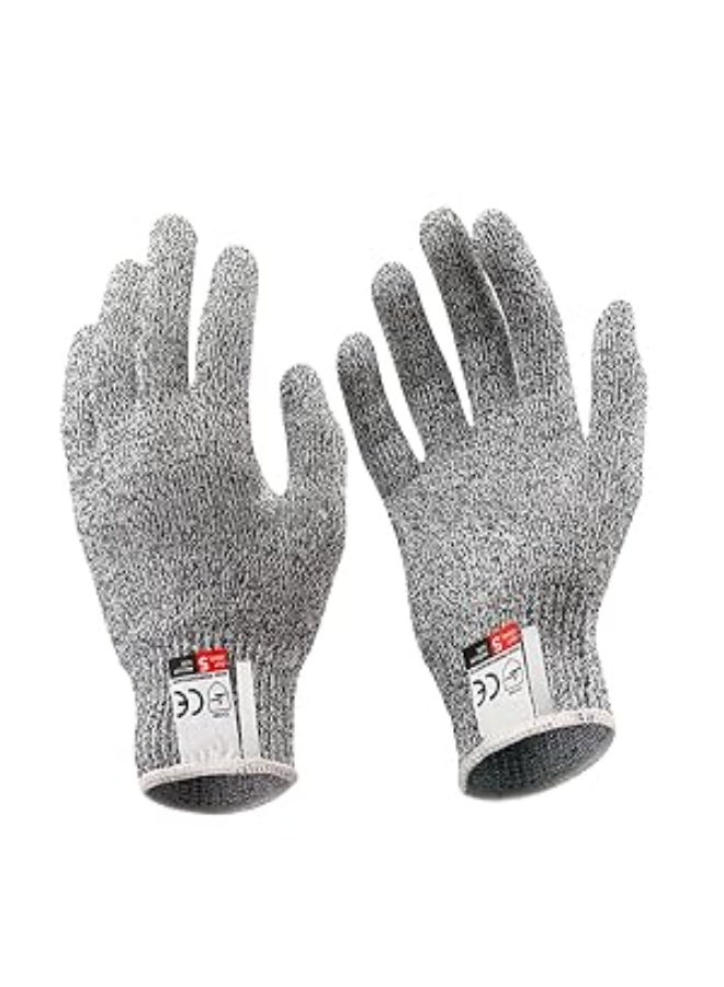 Cut-resistant gloves of food grade, level 5 of safe protection. - Image 3