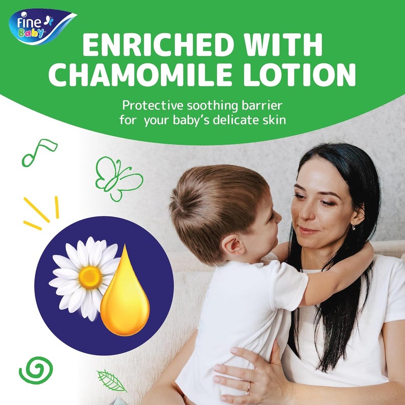 Fine Baby Diapers Size 5, Maxi, 11-18 kg, 70 Count - Image 4