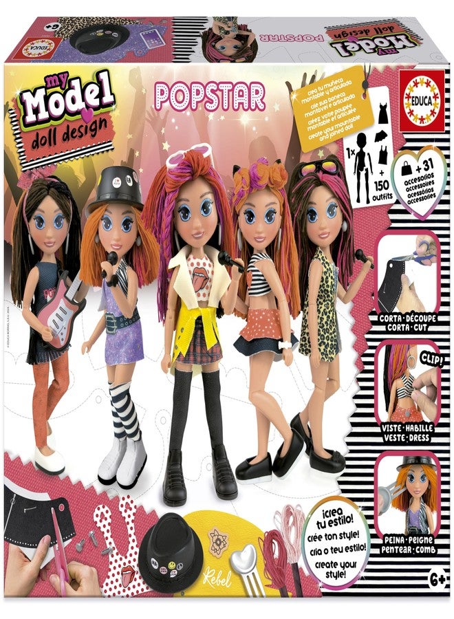 EDUCA My Model. Doll Design. POP Star - Image 1