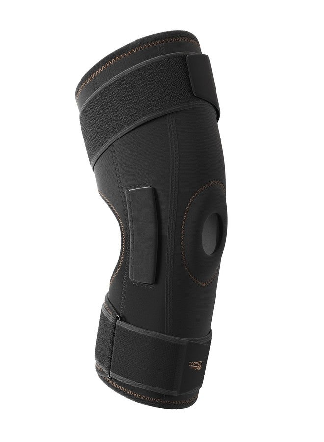 COPPER FIT® Natural Motion Knee Brace, TRI-PIVOT Hinge, Adjustable, One Size Fits Most - Image 1