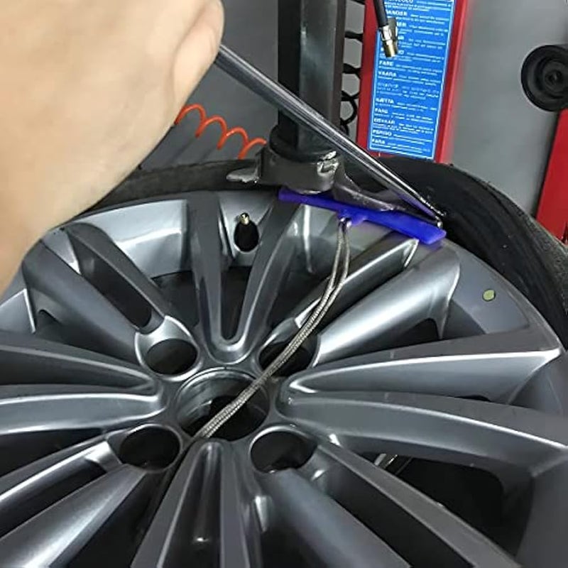 واقي حواف تغيير اطارات السيارة من ايسيل، 5 قطع من واقيات حواف تغيير العجلات، 15 سم، اداة حماية حواف الاطارات للسيارة، غطاء واقي لحافة الاطارات، ملحقات السيارات للدراجات النارية وسيارات الدفع الرباعي - Image 3