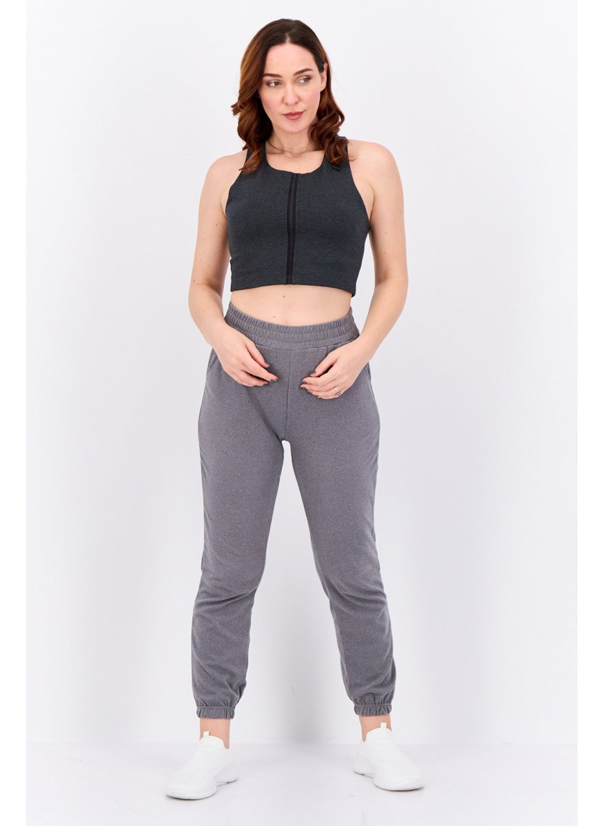 PUMA Women Sportswear Fit Sleeveless  Training Tank Top, Grey  - Image 4