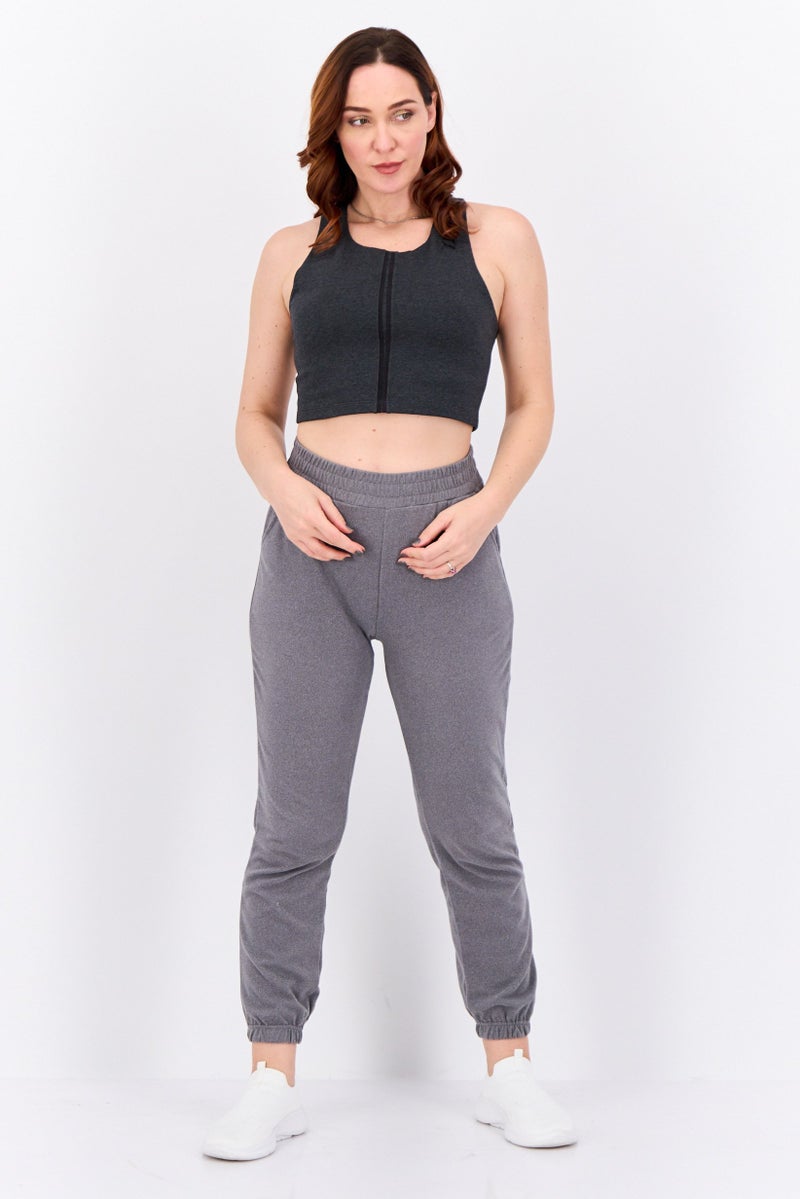 PUMA Women Sportswear Fit Sleeveless  Training Tank Top, Grey - Image 2