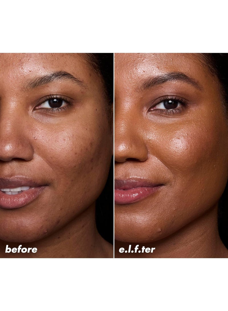 إلف فلتر هالو جلو السائل، معزز للبشرة للحصول على مظهر متوهج وناعم، غني بحمض الهيالورونيك، نباتي (6.5 عميق) - Image 2