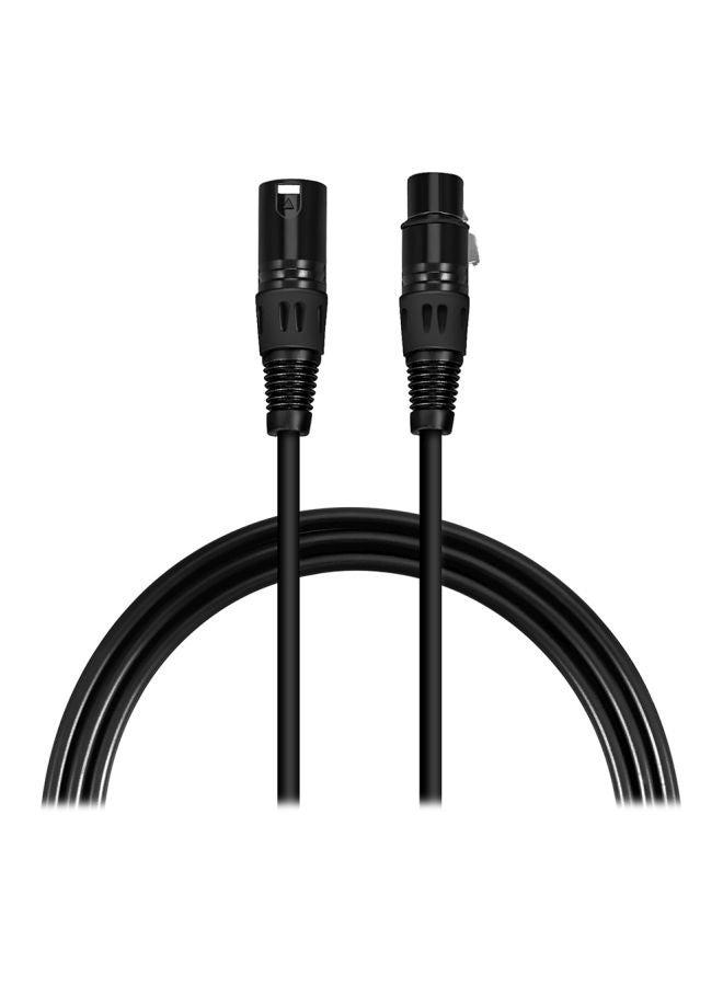 3-Pin Male To 5-Pin Female Adapter Cable Black - Image 4