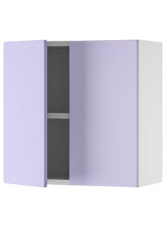 Trofast Wall Cabinet, White & Lilac With 1 Shelf, 60X32X60 Cm 