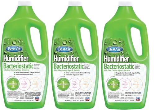 BestAir 3BT-PDQ-6 Original BT Humidifier Bacteriostatic Water Treatment, 32 fl oz, Single Pack of 3, Green - Image 2