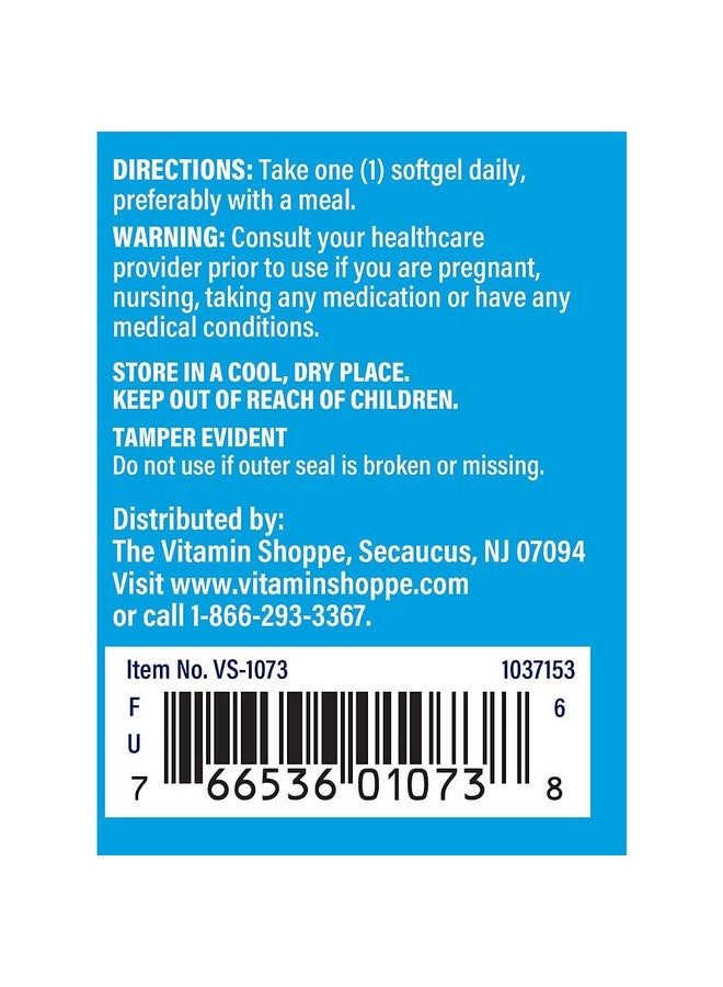 The Vitamin Shoppe Beta-Carotene 2,500IU (Vitamin A), Antioxidant Support for Vision & Immune Health (300 Softgels) - Image 4