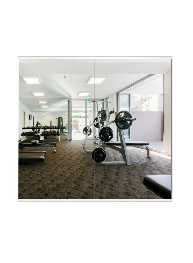 Delma Home Gym Mirror,54''x28''x2PCS,Large Full Body Tempered Glass Frameless, Wall-Mounted for Gym, Yoga, Garage, Bedroom, Bathroom - Image 1