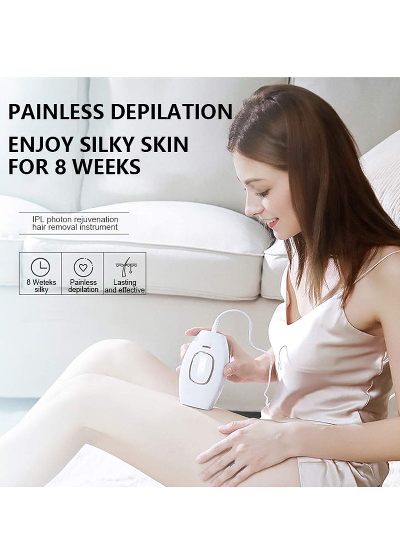 At,Home IPL Hair Removal Device with 5 Energy Levels for Painless Hair Removal for All Skin Types, Ideal for Face, Legs, Arms, and Body - Image 3