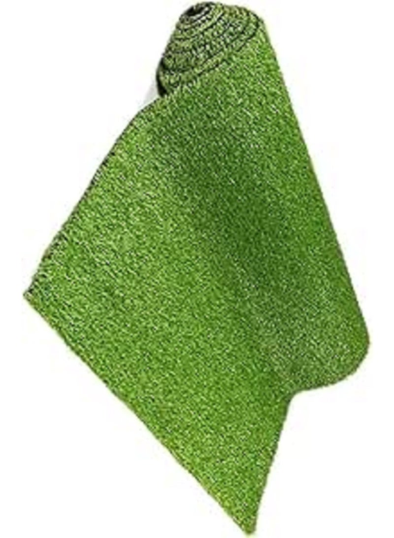 سجادة نجيلة عشب صناعي أخضر – 5 متر × 1 متر × 4 مللي - Image 1