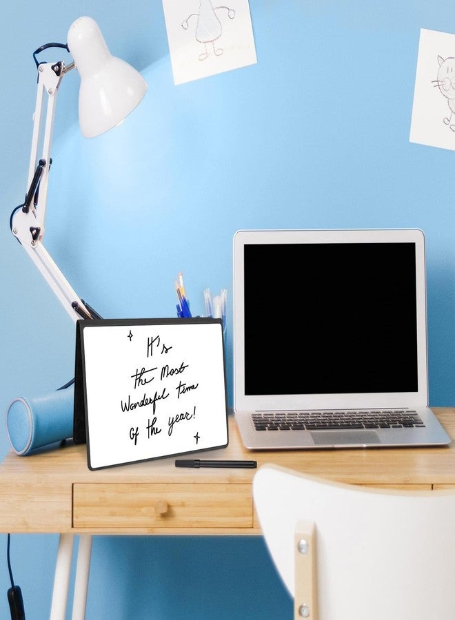 THSLSFX 2 Packs Dry Erase Notebook, 9.5 * 6.6in WhiteBoard Notebook with Marker Pen Wiping Cloth for Office Home Supplies Desk Accessories - Image 5