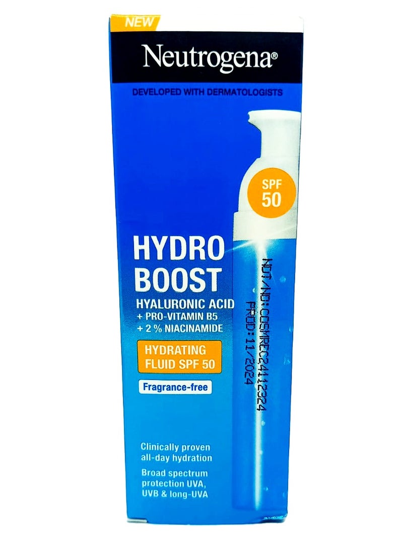 Neutrogena Hydro Boost HYALURONIC ACID  50 Ml 50ml - Image 1