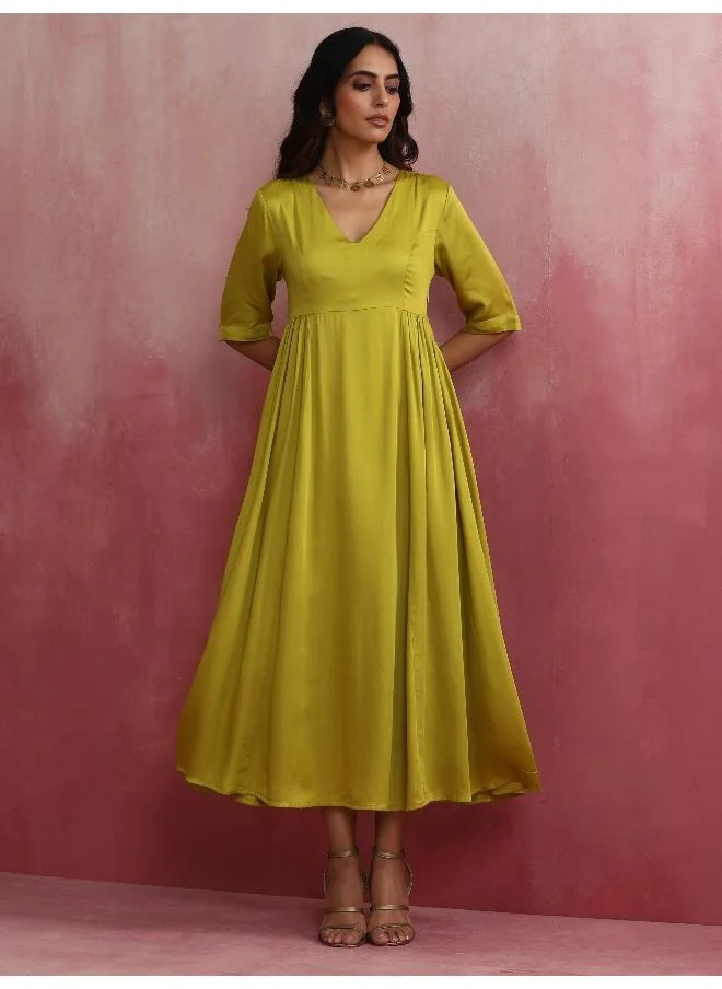 ترو برونز trueBrowns Modal Lime Green Dress