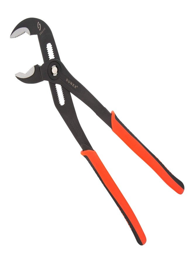 Sunex Tools Sunex 3623V, 16" Push Button Water Pump Plier, Self-Locking, Fast Size Adjustment, V-Groove Jaw, Non-Slip Comfort Grip Handles - Image 1