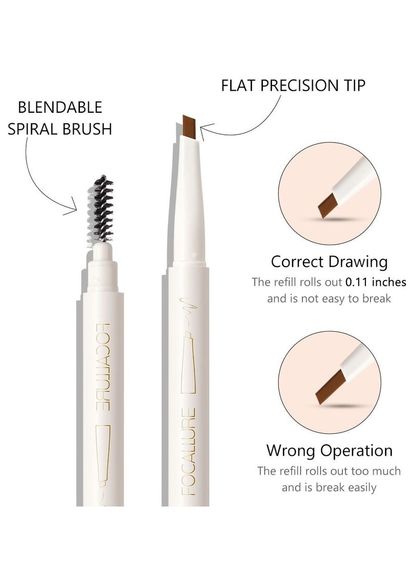 Eyebrow Pencil with Spoolie Brush, Sliding Eyebrow Pen Body,Precision Tip Fills and Defines Eyebrows,Waterproof Long Lasting Eyes Makeup,Natural Brown - pzsku/ZF3056E5354D7784752D3Z/45/_/1692177110/4fdbb852-be25-4c34-91c3-117cb3a47205