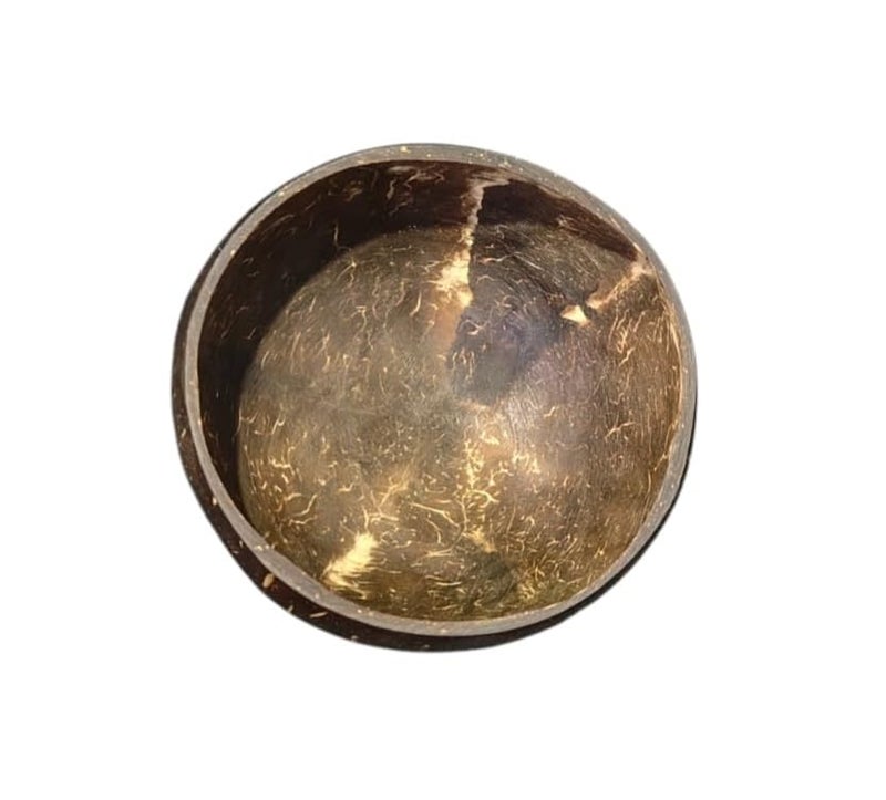 Eco Gree Coconut Shell Bowl 100 ML Each Perfect for Breakfast Smoothie Salad Bowls Antique Soup Serve Ware 4 - Image 3
