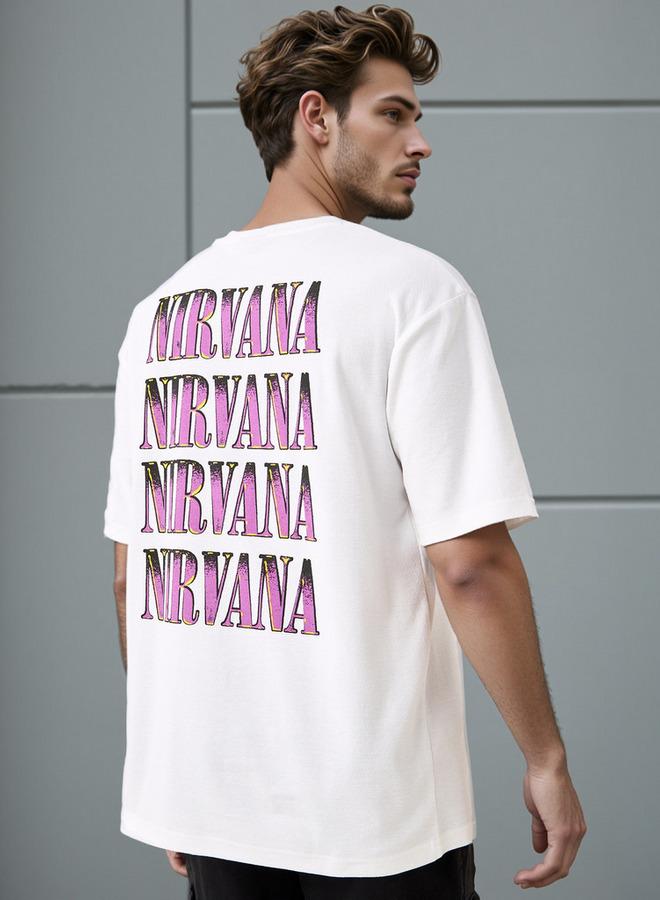 اس بي كاركترز تيشيرت بطبعة جرافيك بقصة مريحة - Image 1