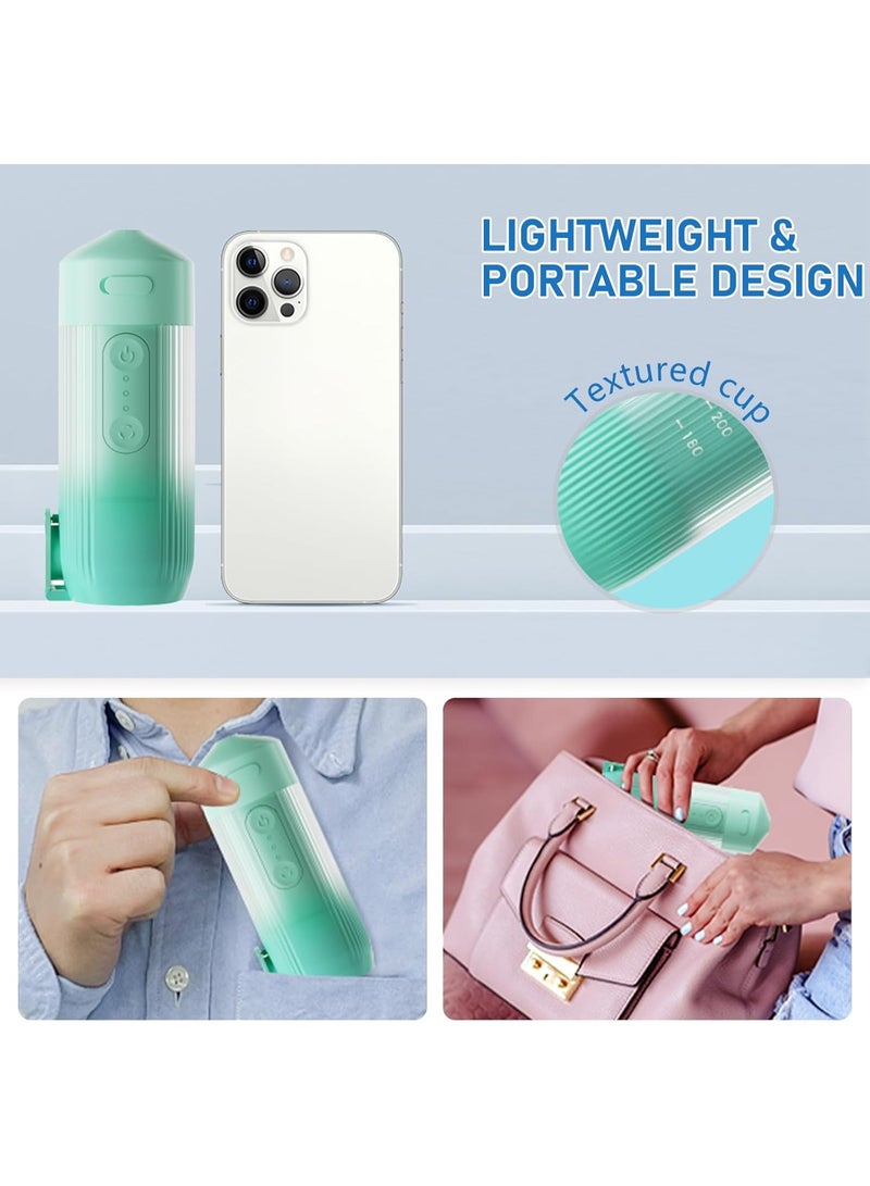 Day Wins Portable Water Flosser for Teeth Travel Mini Small Water Flosser Compact Electric Oral Irrigator Dental Flossing for Teeth Cleaning Cordless Advanced Tonsil Stone Kids Adults Braces - Image 2