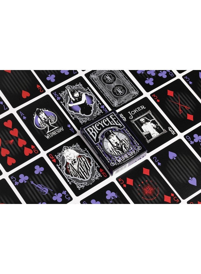 Bicycle بطاقات لعب دراجة الأربعاء أدامز، 1 مجموعة - Image 2