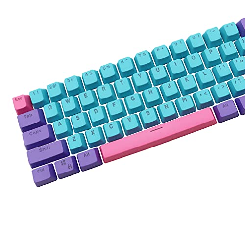 Owpkeenthy WHYSP PBT Keycaps 60% for 60 Percent Keyboard OEM Profile Backlit Key Cap Replacement 6.25U Space Bar - Image 4