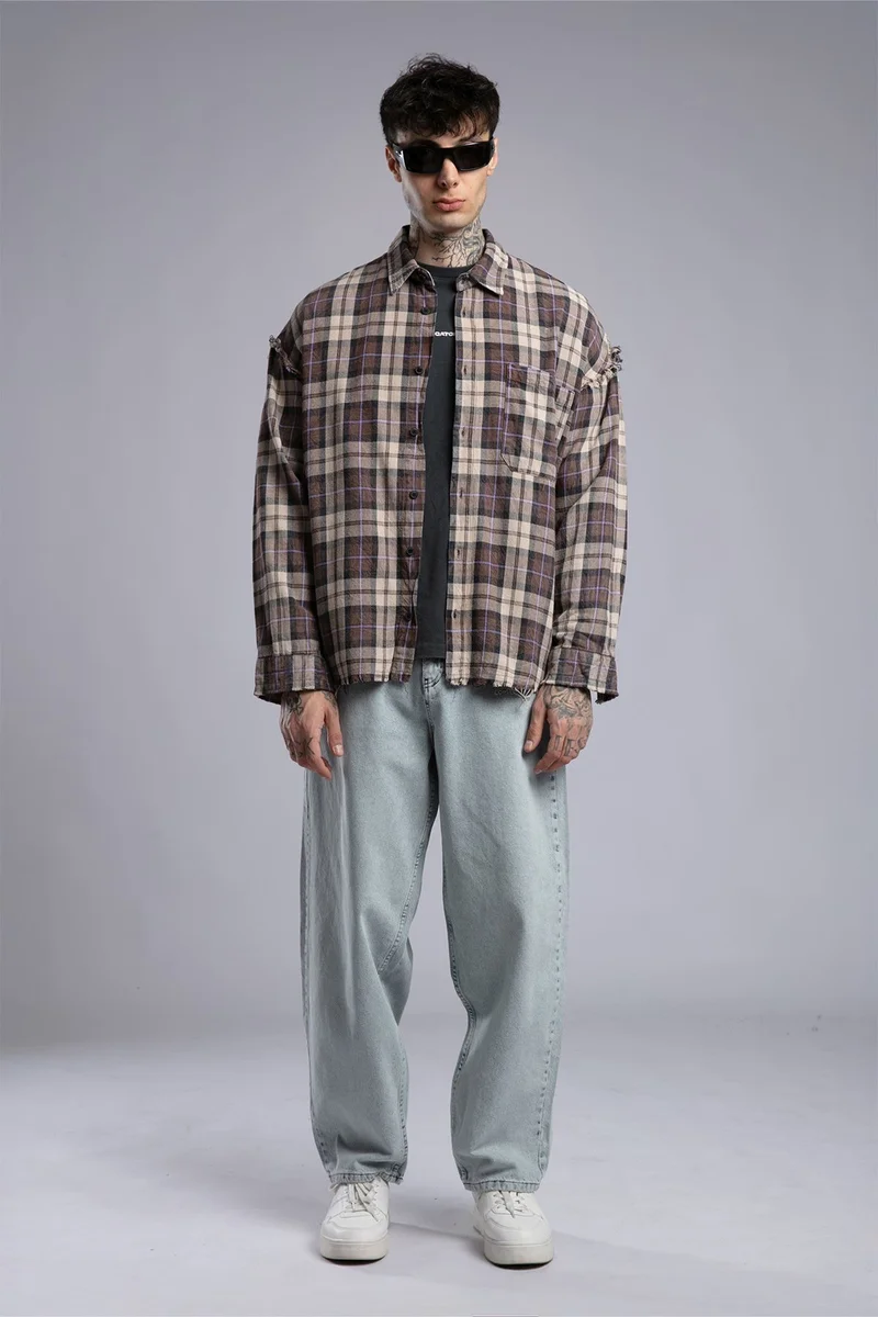 Catch Plaid Lumberjack Shirt