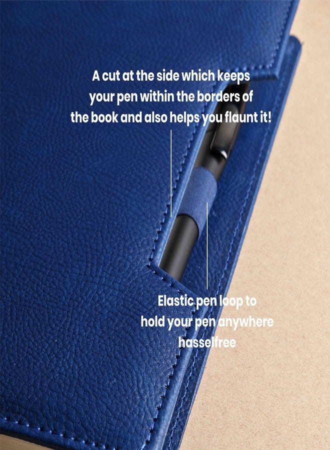 Scholar A5 Signor Notebook (192 Pages, 90 GSM Natural Shade Paper, Pen Holder Loop) (Grey) - Image 4