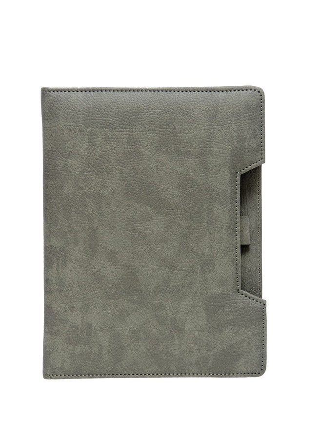 Scholar A5 Signor Notebook (192 Pages, 90 GSM Natural Shade Paper, Pen Holder Loop) (Grey) - Image 1