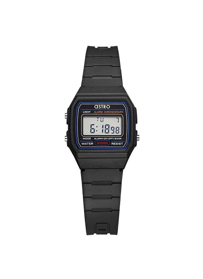 أسترو Astro A23927-PPBB Kids Digital Display Watch & Polyurethane Strap Black